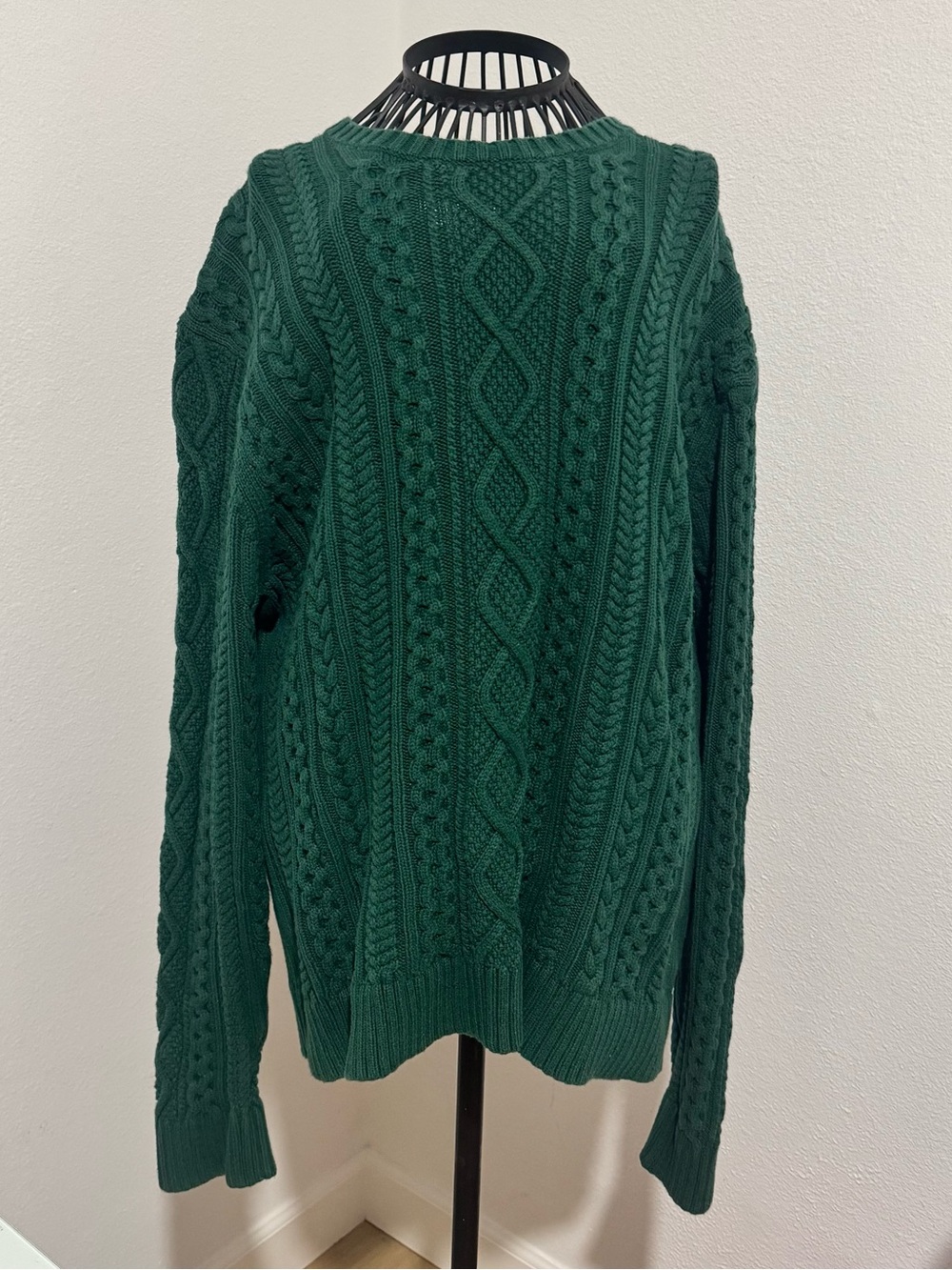 Dark Green Knit Sweater